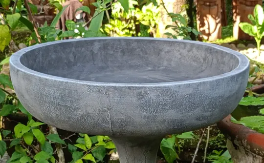 Palembang - Schale, flach, Ø 50 cm | Steinguss 